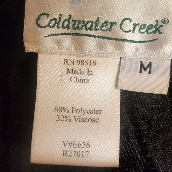 Coldwater Creek Women's Tapestry Reversible Blazer Size M - Picture 8 of 8